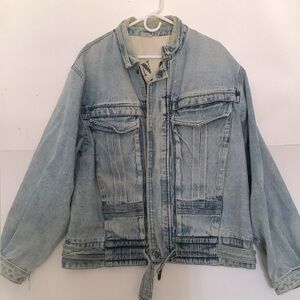 Vintage Urban Equipment - Bomber Denim Jacket Men’s Large - 1980’s